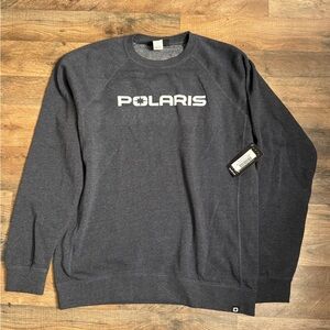 Polaris Men's Charcoal Crewneck Sweater